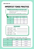 Latin Practice Worksheet: Imperfect Tense (1st and 2nd Con