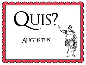 Preview of Latin Question Posters (Red, Blue, Yellow)