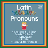 Latin Relative Pronouns Stations