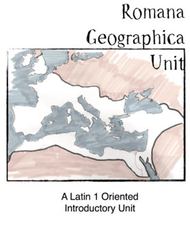 Preview of Latin Roman Geography Early Latin 1 Unit