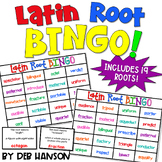 Latin Root Bingo Game