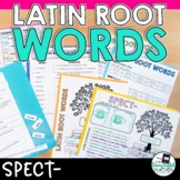 Latin Root Word Vocabulary (Spect-) - digital & print voca