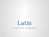 Latin Root Words for GED Science: Cloze PPT Activity
