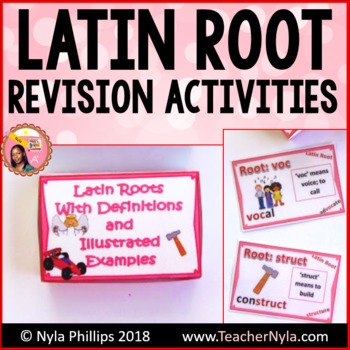 Preview of Latin Roots - Illustrated Definitions and Examples