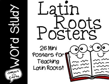 Preview of Latin Roots Mini-Posters