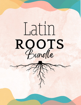 Preview of Latin Roots Part 1 & 2 Flashcards