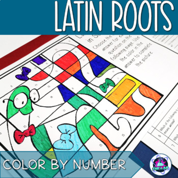 Latin Roots in Science Color-by-Number by The Lab | TpT