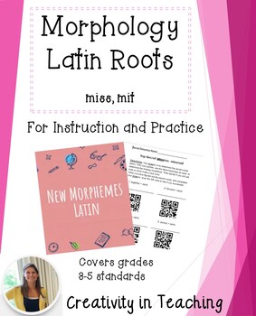 Preview of Latin Roots mis/mitt Lesson and Engaging Activity Bundle