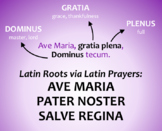 Latin Roots via Latin Prayers BUNDLE