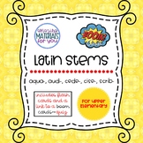 Latin Stems 4 for Boom Learning℠ and Boom Cards™