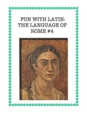 Latin: The Language of Rome Fun Worksheet #4