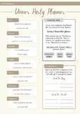 Latin Translation Activity: Roman Food (1st, 2nd, 3rd decl