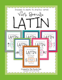 Latin Verb Bundle - 6 packs of Vocabulary Puzzles in one V