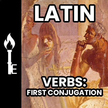 Preview of Latin: Verbs - 1st Conjugation | Vocabulary, Handouts, Worksheets, Answers, Quiz