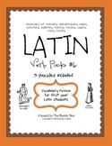 Latin Vocabulary Puzzles - Verb Pack 6 for First Year Lati