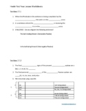 Latin Worksheets Lessons 17-21