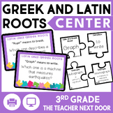 Greek and Latin Roots and Affixes Center Science of Readin