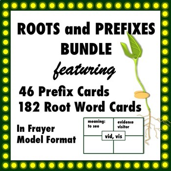 Preview of Latin and Greek Roots and Prefixes Bundle
