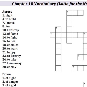 Cacoethes oblectandi: how I devise a Times Latin Crossword – QUINQUENNIUM