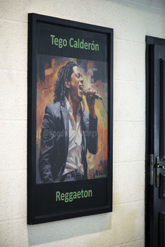 Preview of Latino Music Legends Posters | Tego Calderón (Reggaeton)
