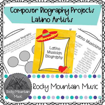 Preview of Latino Musician Biography Project