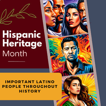 Preview of Latino and Hispanic Herritage Month Important People