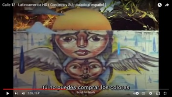 Preview of Latinoamérica (Calle 13): Interactive Song Analysis