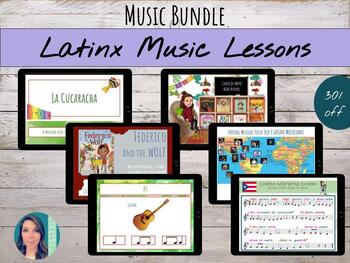 Preview of Latinx Heritage Month Musical Bundle (30% off)