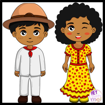 Latinx Kids | Latin American Heritage | Clip Art by Hey That's Me Clip Art