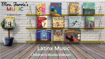 Preview of Latinx Music: Children's Book Library