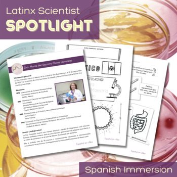 Preview of Latinx Scientist Spotlight: Dra. Maria González - Spanish Immersion