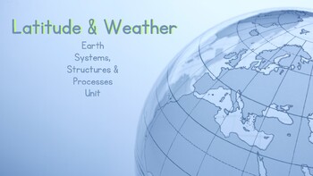 Preview of Latitude & Weather Slides