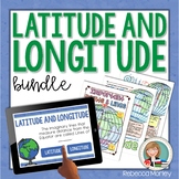 Latitude and Longitude Worksheet and Activity Bundle