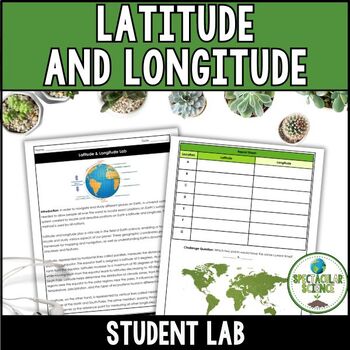 Preview of Latitude and Longitude Lab