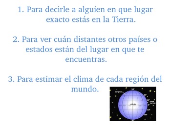 Preview of Latitude and Longitude- Latitud y longitud