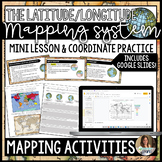 Latitude and Longitude Mapping Activities and Mini Lesson