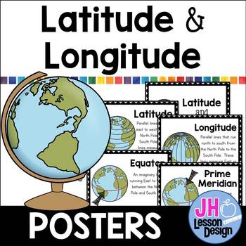 Preview of Latitude and Longitude Posters