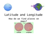 Latitude and Longitude PowerPoint Grades 2-5