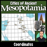 Latitude and Longitude Practice - Mesopotamian Cities & Artifacts