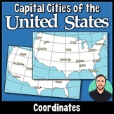 Latitude and Longitude Practice - United States Capital Cities