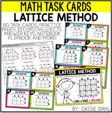 Lattice Method Task Cards