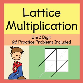 73 times 50 lattice multiplication