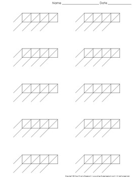 lattice multiplication blank practice sheet 4 digit by 1 digit multiplication