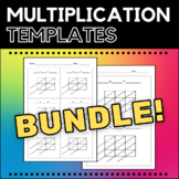 Lattice Multiplication Blank Templates BUNDLE - Math Works