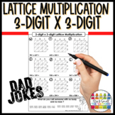Lattice Multiplication Math Puzzle Jokes