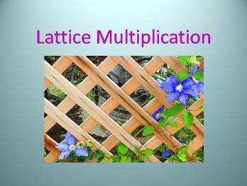 Preview of Lattice Multiplication PowerPoint