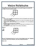 Lattice/Window Multiplication Math Center Homework Practice