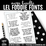 Laugh Eat Learn Fonts // Growing Bundle