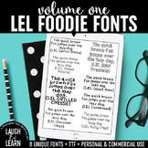 Laugh Eat Learn Fonts // Volume 1