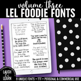 Laugh Eat Learn Fonts // Volume 3